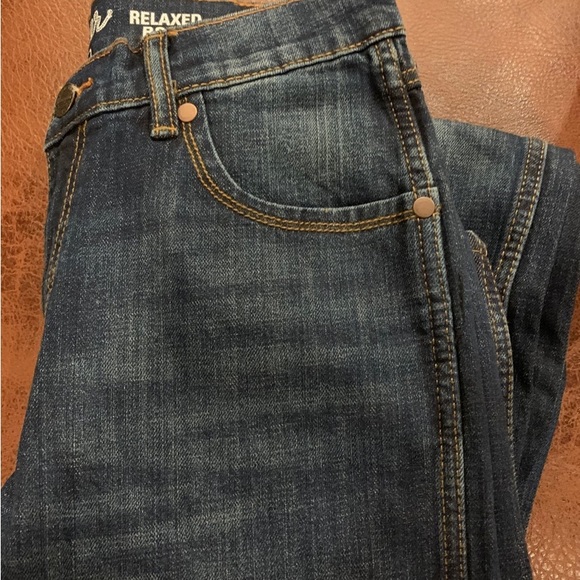 Wrangler Retro Relaxed Bootcut Jeans 29x34 (fit big) - Picture 5 of 6